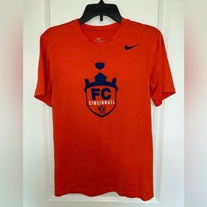Nike Dri-Fit Orange FC Cincinnati T-Shirt S